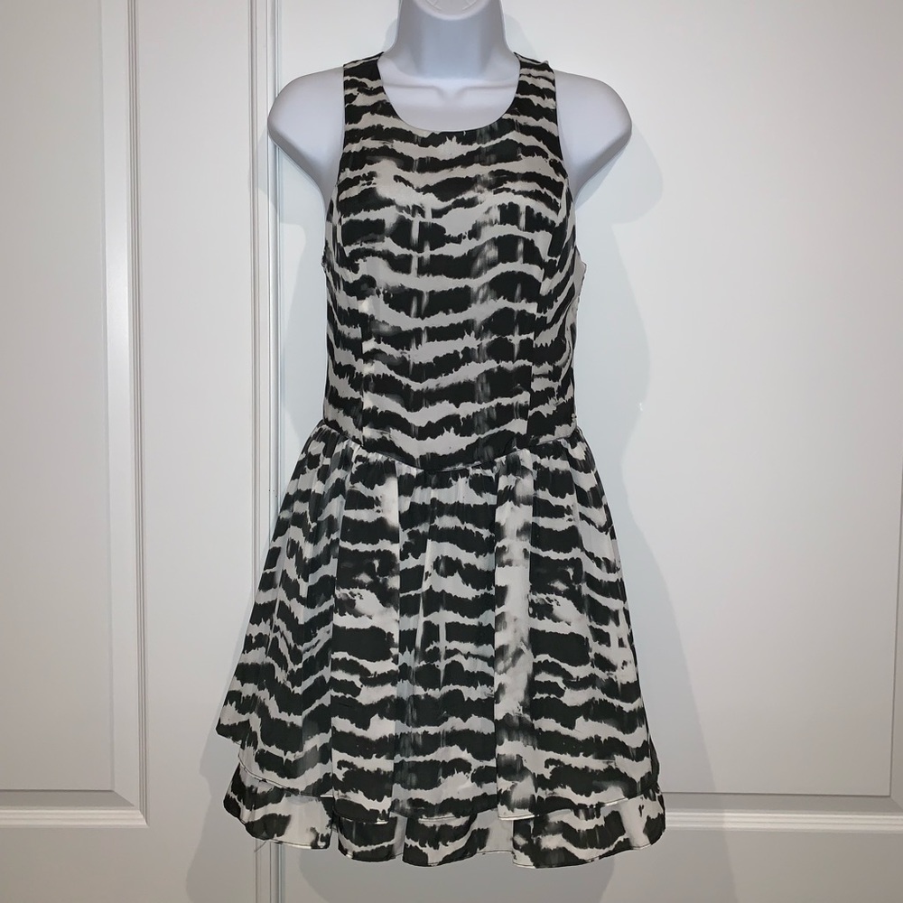 Guess Zebra Print Mini Dress